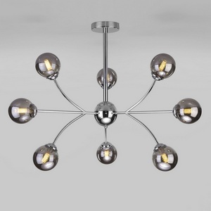 Изображение товара Потолочная люстра 30179 Eurosvet Astro хром шарики