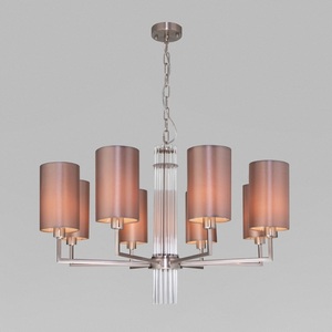 Изображение товара Подвесная люстра 60134/8 никель Eurosvet Soffio