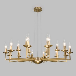 Изображение товара Подвесная люстра 60150/18 Eurosvet Cariso латунь подсвечник