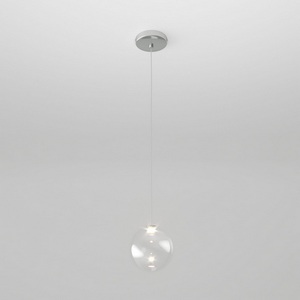 Изображение товара Подвесной светильник светодиодный Eurosvet WONDER со стеклянным плафоном 50232/1 LED прозрачный в форме шара