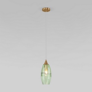 Изображение товара Подвесной светильник 50222/1 зеленый Eurosvet Lotus
