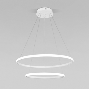 Изображение товара Подвесной светодиодный светильник каскадный с ПДУ 90264/2 белый Eurosvet Collars