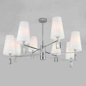 Изображение товара Потолочная люстра на штанге 60137/8 Eurosvet Milazzo хром