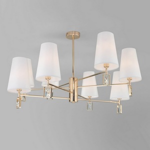 Изображение товара Потолочная люстра на штанге 60137/8 Eurosvet Milazzo золото