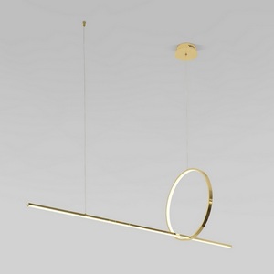 Изображение товара Подвесной светодиодный светильник Eurosvet Mist 90266/1 золото кольцо