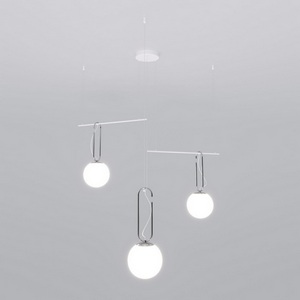 Изображение товара Подвесной светильник белый Eurosvet Riche 70143/3 шарики