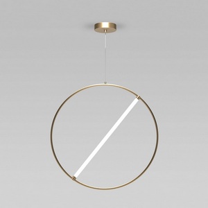 Изображение товара Подвесной светодиодный светильник с пультом Eurosvet Element 90282/1 бронза кольцо