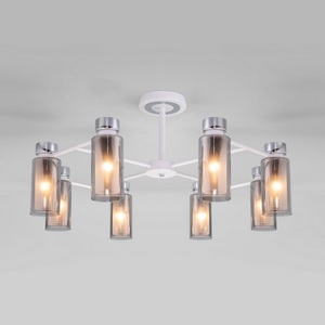 Изображение товара Потолочная люстра на штанге 70115/8 белый Eurosvet Amado