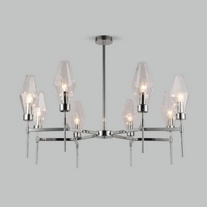 Изображение товара Потолочная люстра на штанге Eurosvet Prism 60143/8 хром