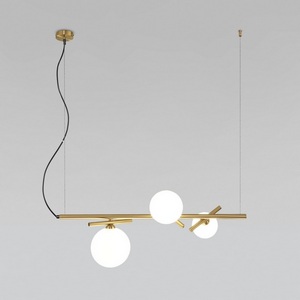 Изображение товара Подвесной светильник Eurosvet Salut 50382/3 латунь шарики
