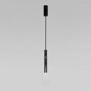 Изображение товара Подвесной светильник светодиодный Eurosvet Swan 50253/1 LED черный