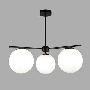 Изображение товара Потолочная люстра Eurosvet Marbella 60147/3 черный в форме шара