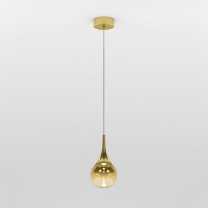 Изображение товара Подвесной светильник Eurosvet Adour 50256/1 LED золото в форме шара