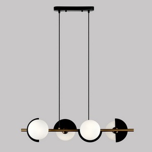 Изображение товара Подвесной светильник Eurosvet Moity 70149/4 черный/латунь