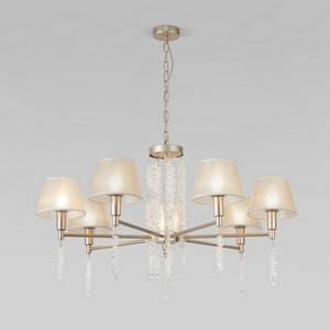 Изображение товара Подвесная люстра Eurosvet Charuel 60148/7 матовое золото