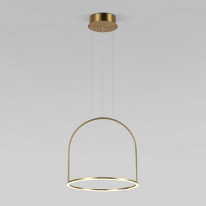 Изображение товара Подвесной светильник светодиодный с пультом Eurosvet Over 90322/1 латунь