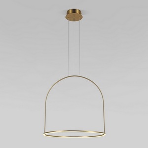 Изображение товара Подвесной светодиодный светильник с пультом Eurosvet Over 90323/1 латунь