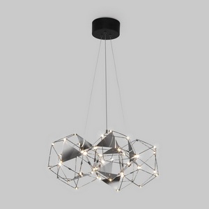 Изображение товара Подвесной светильник светодиодный Eurosvet Uma 90369/5 черный жемчуг