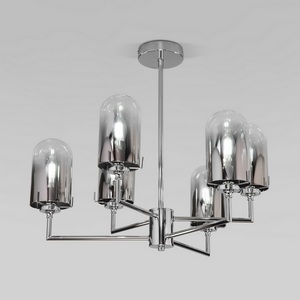 Изображение товара Потолочная люстра на штанге Eurosvet Pluto 60156/6 хром