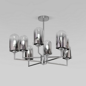 Изображение товара Потолочная люстра на штанге Eurosvet Pluto 60156/8 хром