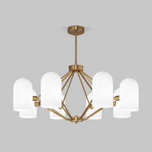 Изображение товара Потолочная люстра на штанге Eurosvet Bambola 60157/8 латунь