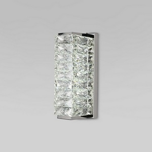 Изображение товара Настенный светильник с хрусталем Eurosvet Blitz 40259 LED хром