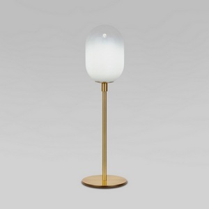 Изображение товара Настольная лампа с выключателем Eurosvet Loona 01161/1 латунь