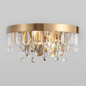 Изображение товара Бра хрустальное Eurosvet Sophie 60165/2 латунь с подвесками