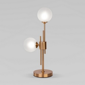 Изображение товара Настольная лампа Eurosvet Volver 01383/2 латунь шарики