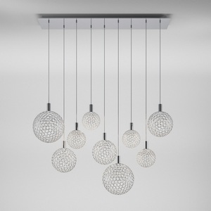 Изображение товара Подвесной светодиодный светильник Eurosvet Gemini 90353/9 в форме шара