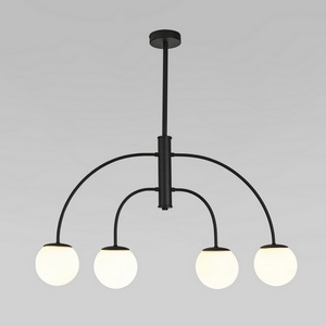 Изображение товара Потолочная люстра на штанге Eurosvet Cenacolo 30179/4 черный