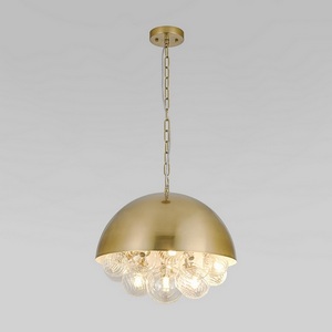 Изображение товара Подвесной светильник Eurosvet Anait 30177 латунь (Умный дом, Алиса, WiFi, голосовое управление)