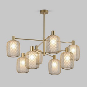 Изображение товара Потолочная люстра на штанге Eurosvet Voile 30192/8 золото