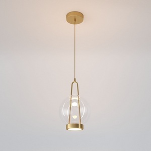 Изображение товара Подвесной светильник Eurosvet Frasco 50267/1 LED латунь