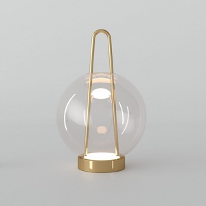 Изображение товара Настольная лампа светодиодная Eurosvet Frasco 80507/1 латунь