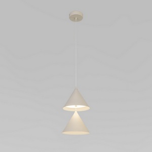 Изображение товара Подвесной светильник светодиодный Eurosvet Peak 604052 LED бежевый