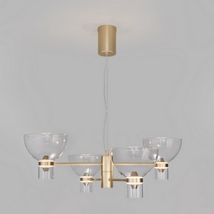 Изображение товара Подвесная люстра Eurosvet Vial 204053 LED латунь