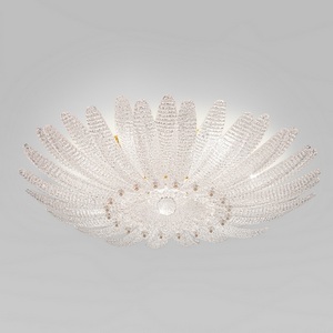 Изображение товара Потолочная люстра Eurosvet Flowers 101015/10 латунь Smart