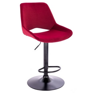 Изображение товара Барный стул Everprof Flash Ткань Бургунди