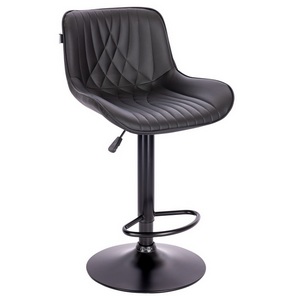 Изображение товара Барный стул Everprof Grace Black Экокожа Черный