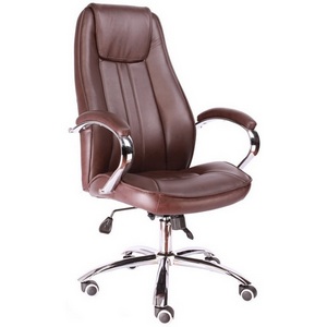 Изображение товара Компьютерное кресло для руководителя экокожа коричневый Everprof EC-369 PU Brown