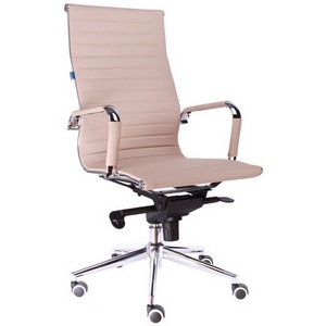 Изображение товара Стул для офиса руководителя с низкой спинкой экокожа Everprof EC-03Q PU Beige