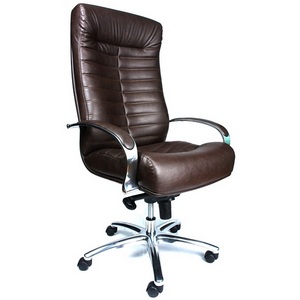 Изображение товара Компьютерное кресло для руководителя экокожа коричневый Everprof EP-orion m al eco triks 26 brown