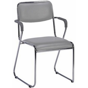 Изображение товара Компьютерное кресло Everprof Fix Plus Chrome Экокожа Серый