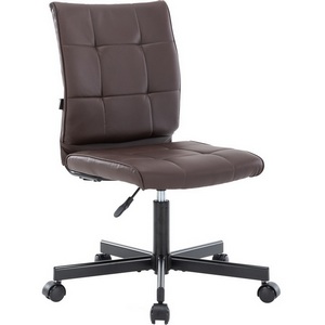 Изображение товара Стул для офиса компьютерный Everprof EP-300 экокожа темно-коричневый