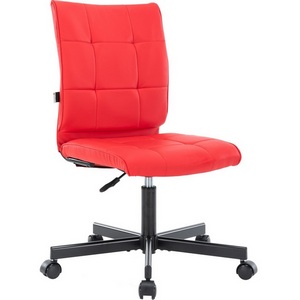 Изображение товара Компьютерное кресло - стул компьютерный без подлокотников с нагрузкой до 120 кг Everprof EP-300 (экокожа/красный)