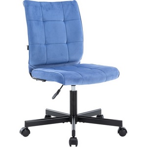 Изображение товара Компьютерное кресло - стул компьютерный без подлокотников с нагрузкой до 120 кг Everprof EP-300 ткань синий