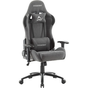 Изображение товара Кресло игровое с регулировкой подлокотников Everprof Ghost ткань серый EP Ghost F Grey