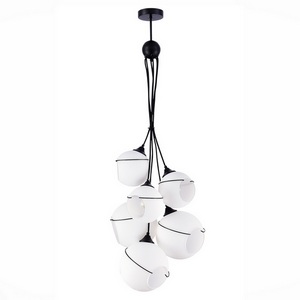 Изображение товара Подвесной светильник Evoluce Satturo SLE103143-06 шарики