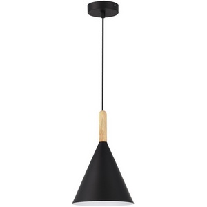 Изображение товара Светильник подвесной Evoluce Arket SLE1255-403-01 Черный/Черный E27 1*40W